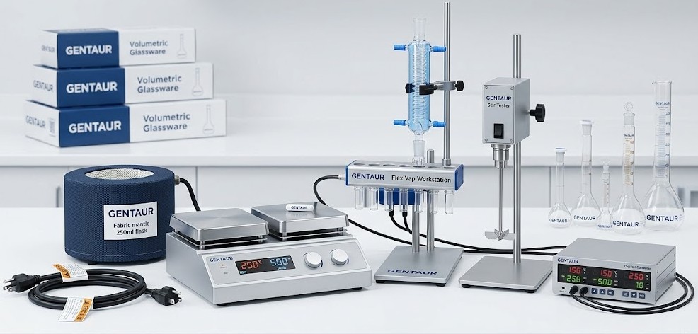 Combo mantle for three 650ml round bottom flasks, high temp. 325W, 120V Power control not included.
